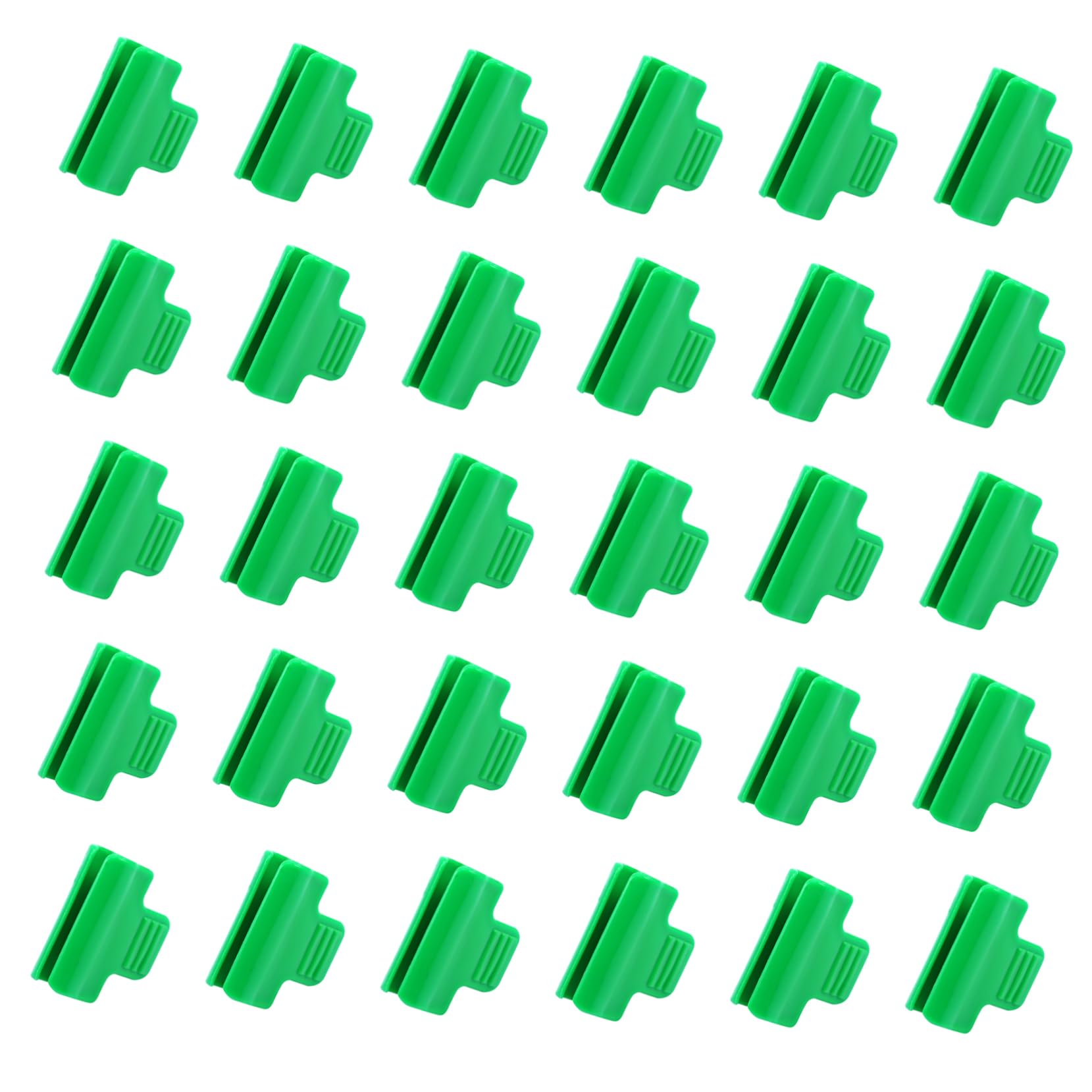 Gogogmee 30pcs Greenhouse Pipe Clamps Durable Netting Clips for Plant Covering Easy Attachment for Film for Garden and Row Covers