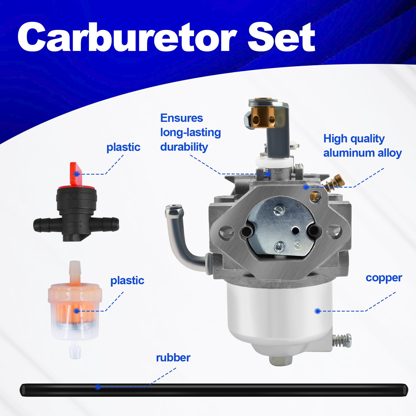 carpenter γ250-305 Genuine OEM Arctic Cat CARBURETOR-ASSY (90 DVX/UTIL)
