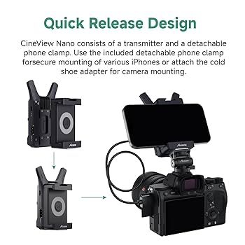 Amazon.com: Accsoon CineView Nano Wireless Video Transmitter
