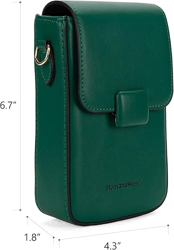 Miniatura 6 de Montana West Cell Phone Purse Small Crossbody Bags for Women Cellphone Wallet Bag with RFID Blocking Credit Card Slots