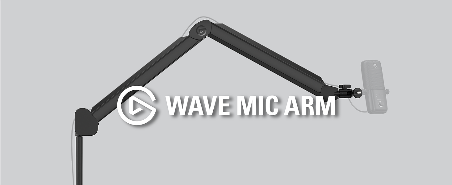 WAVE MIC ARM【新品未使用】 Amazon.co.jp: Elgato Wave Mic Arm, Suspension Boom Arm for