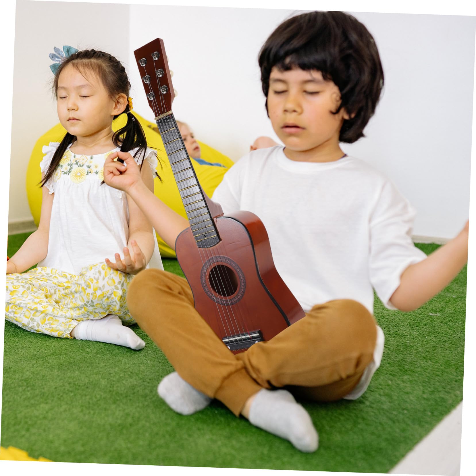 Guitarra de Madera Coffee 23 Pulgadas para Niños Principiantes