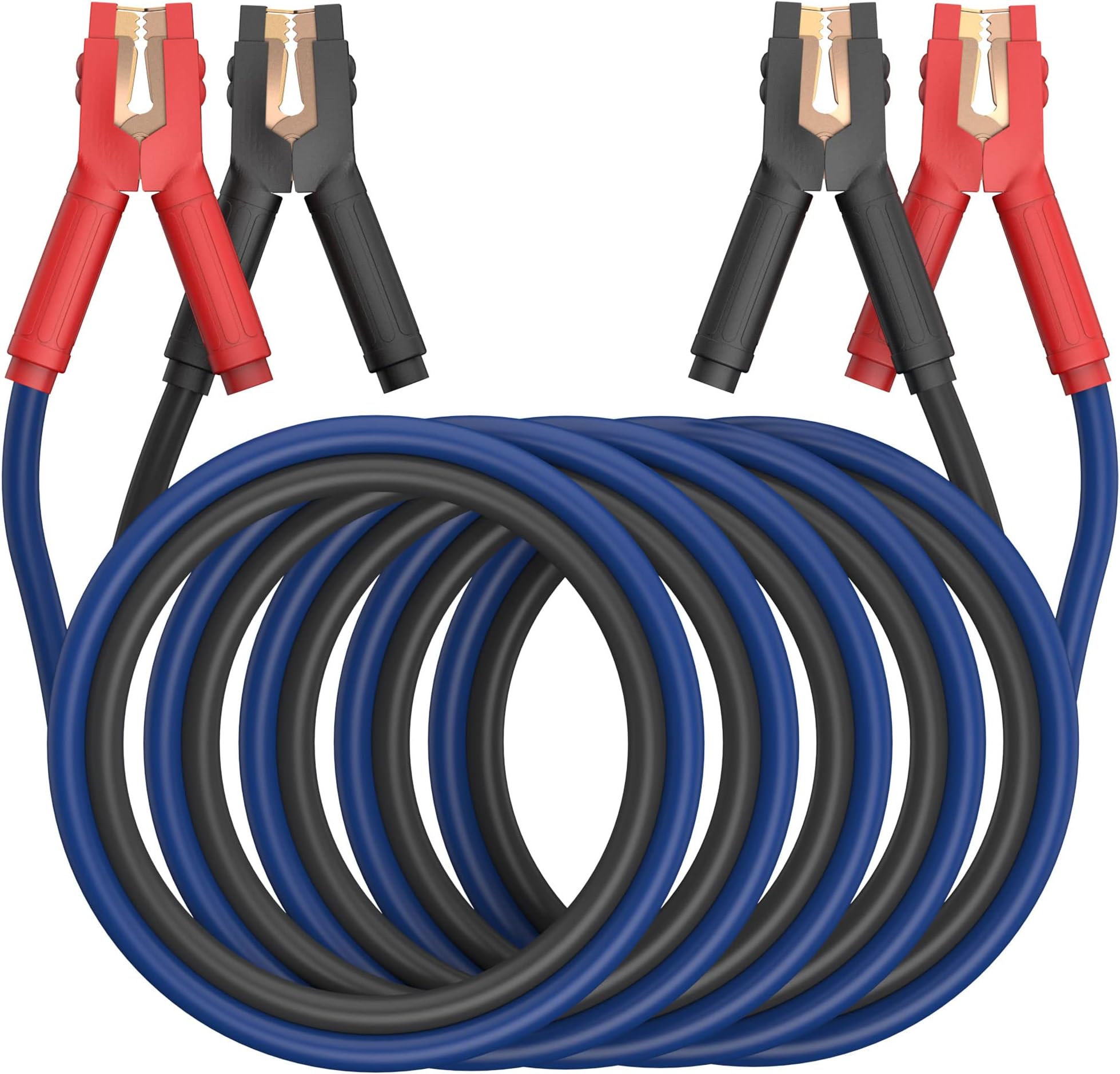 - Heavy Duty Jumper Cables, 0 Gauge 25 Feet 1000Amp Booster Cables, UL Listed Cables for 12V & 24V Cars, SUVs and Trucks, Jumper Cables Kit with Carry Bag, Gloves, Brushes (0 Gauge 25 Feet)…