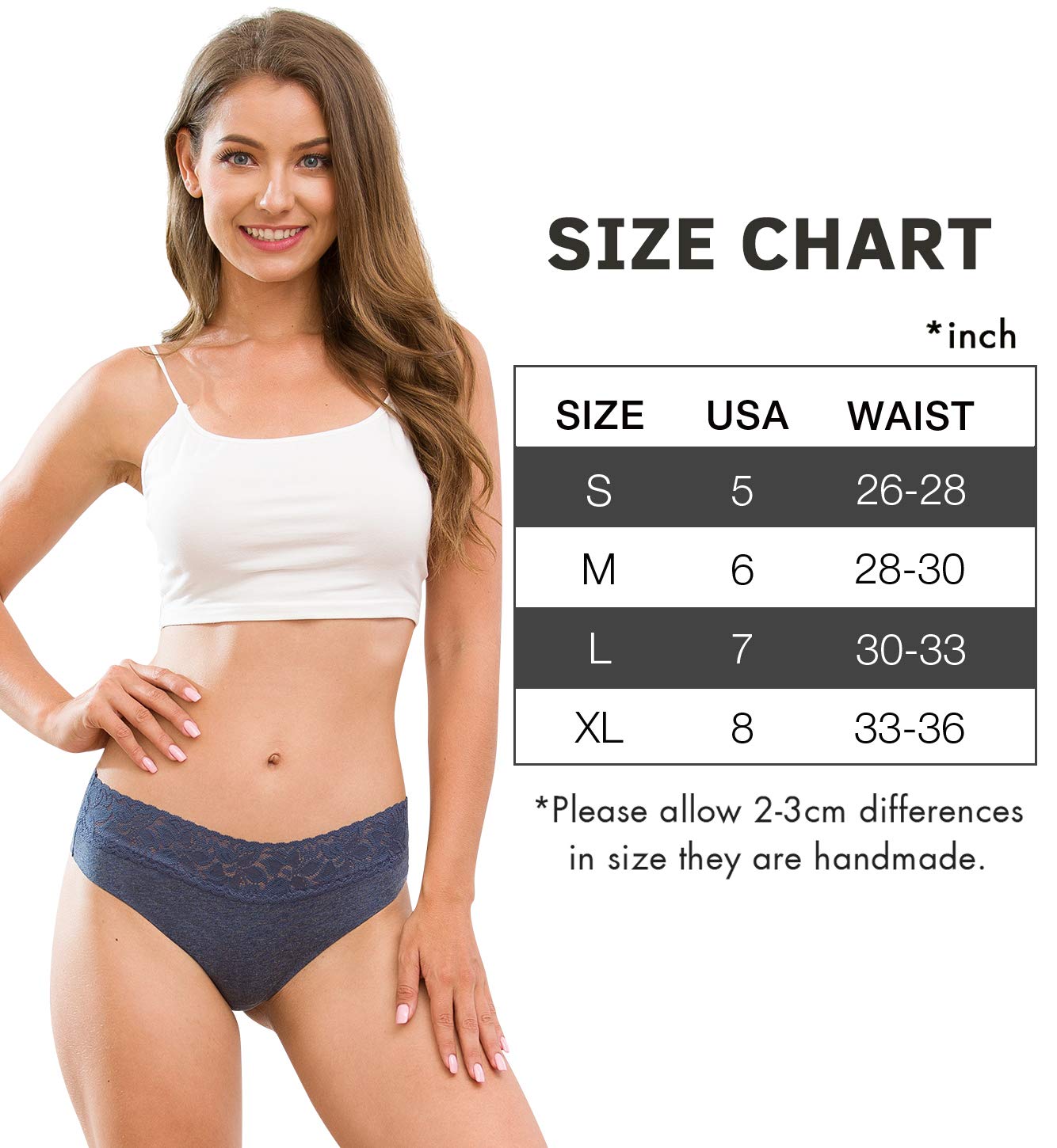 Tanga da donna in cotone senza cuciture perizoma per mutandine da donna in pizzo