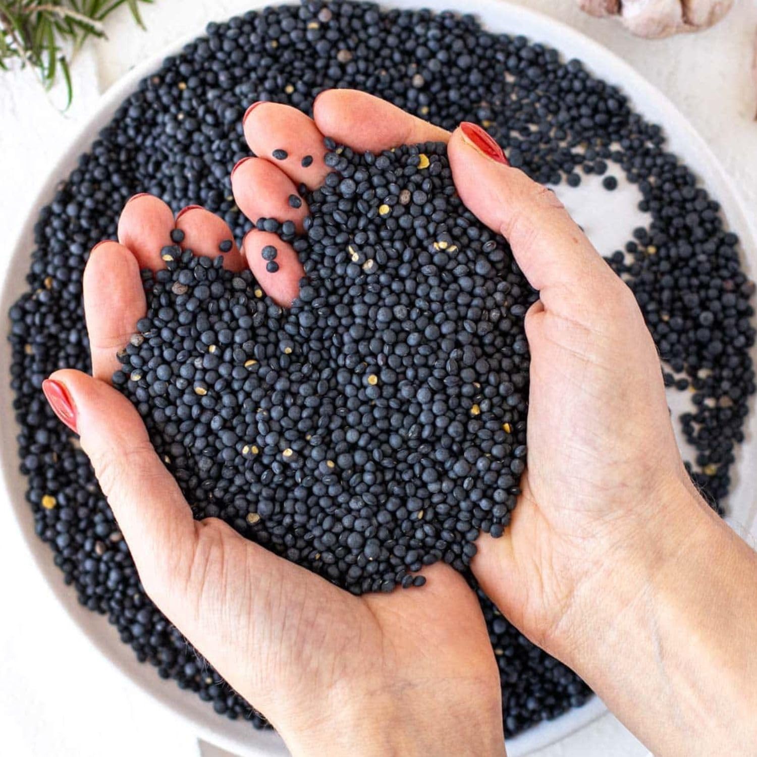 BONGIOVANNI FARINE E BONTA' NATURALI Lenticchie Nere di Beluga BIO - 5 Kg