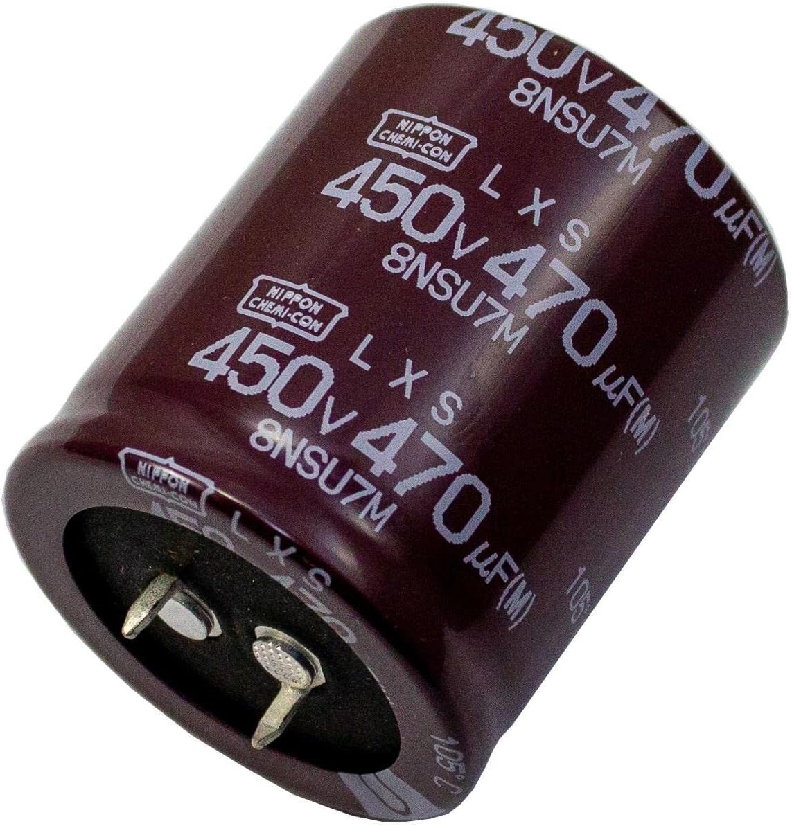 5 Condensatori Elettrolitici 470µF 200V 85°C - United Chemi-Con SMH200VNSN470M - Foto 4