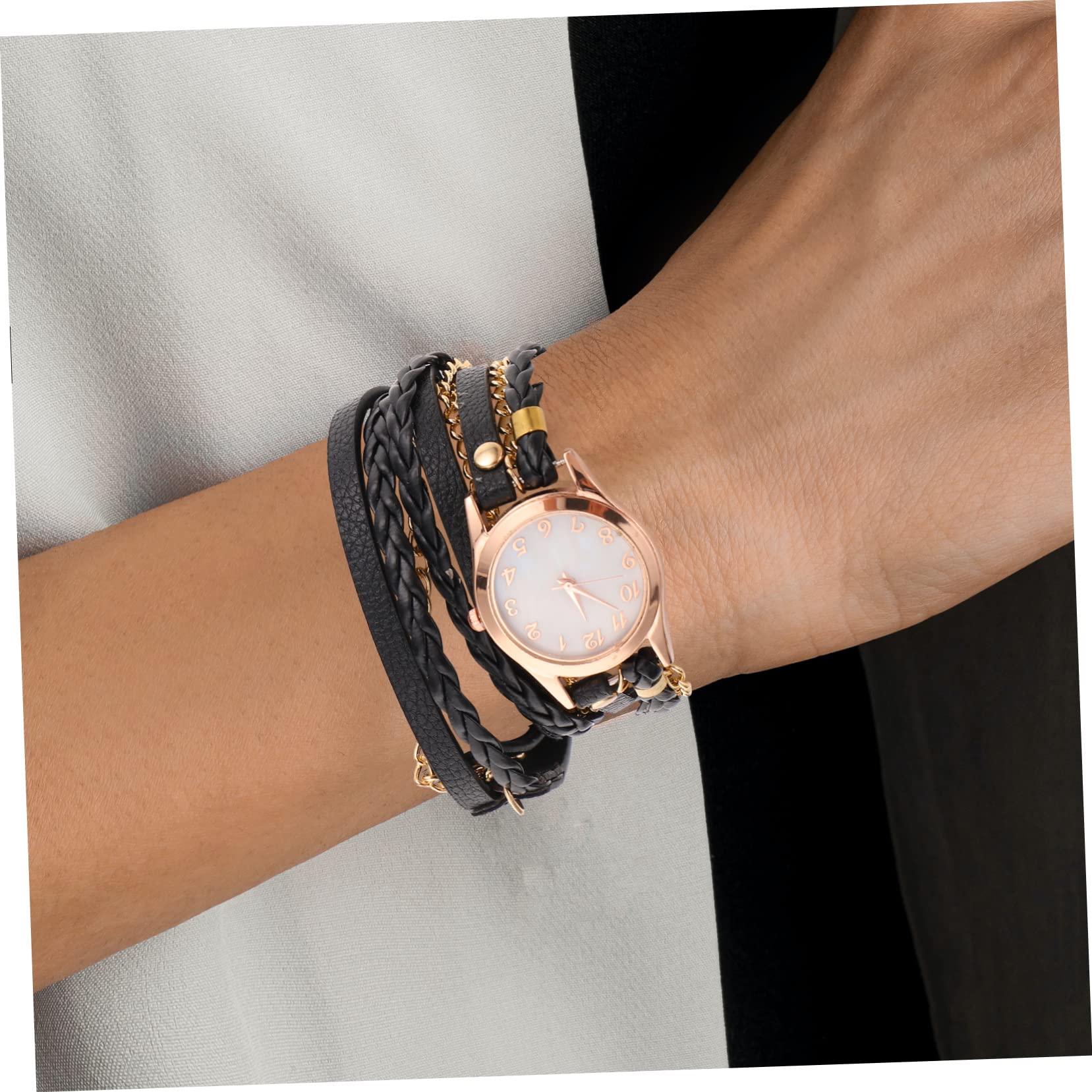 GALPADA 5pezzi Bracciale Pu Per e Speciali Accessorio Femminile Per Ragazze e Ogni Età