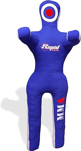 BJJ Wrestling Dummy Saco de boxeo Sumisión MMA Jiu Jitsu Brasileño Judo Karate Lanzando Maniquí de Boxeo - Sin Relleno 5 Pies..