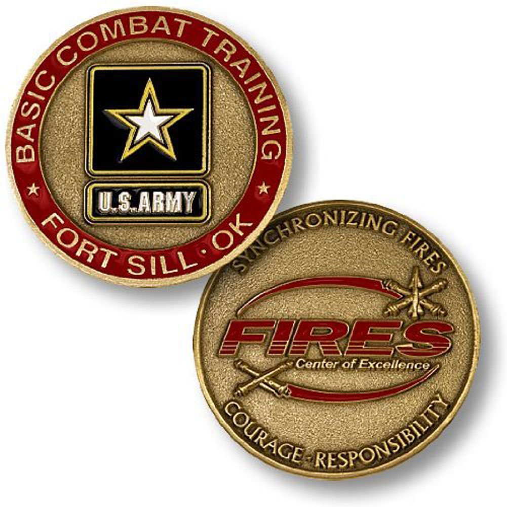 U.S. Army Basic Combat Training Fort Sill, OK Challenge Coin