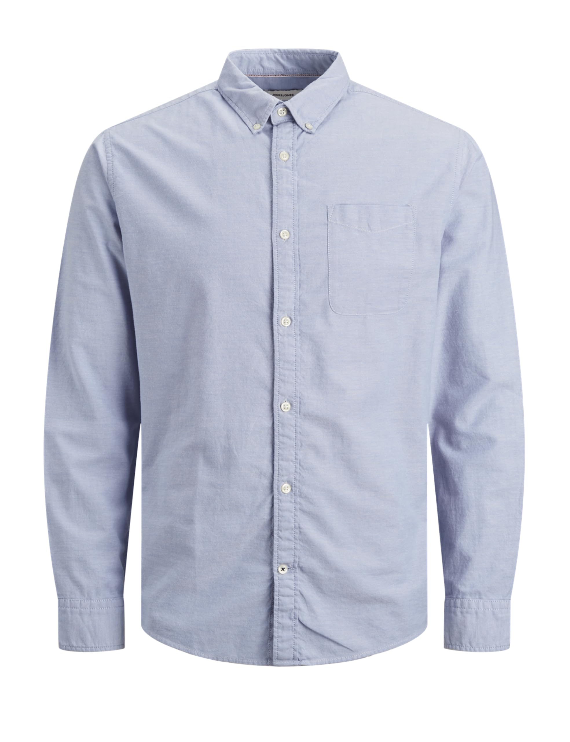 Jack&Jones Jjeoxford Shirt L/S S21 Noos, Camicia Uomini, Cashmere Blue/Fit:Slim Fit, Xs-image