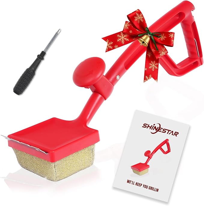 SHINESTAR Steam Grill Brush Bristle Free