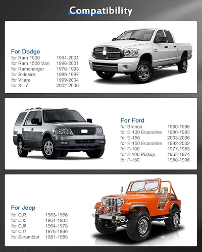 Miniatura 3 de ECCPP 2 espaciadores de rueda de 1.25 pulgadas, 5 x 5.5, 0.197 x 5.500 in, 5 lengüetas de 12 pulgadas, pernos CB de 4.252 in para Dodge Ram 1500