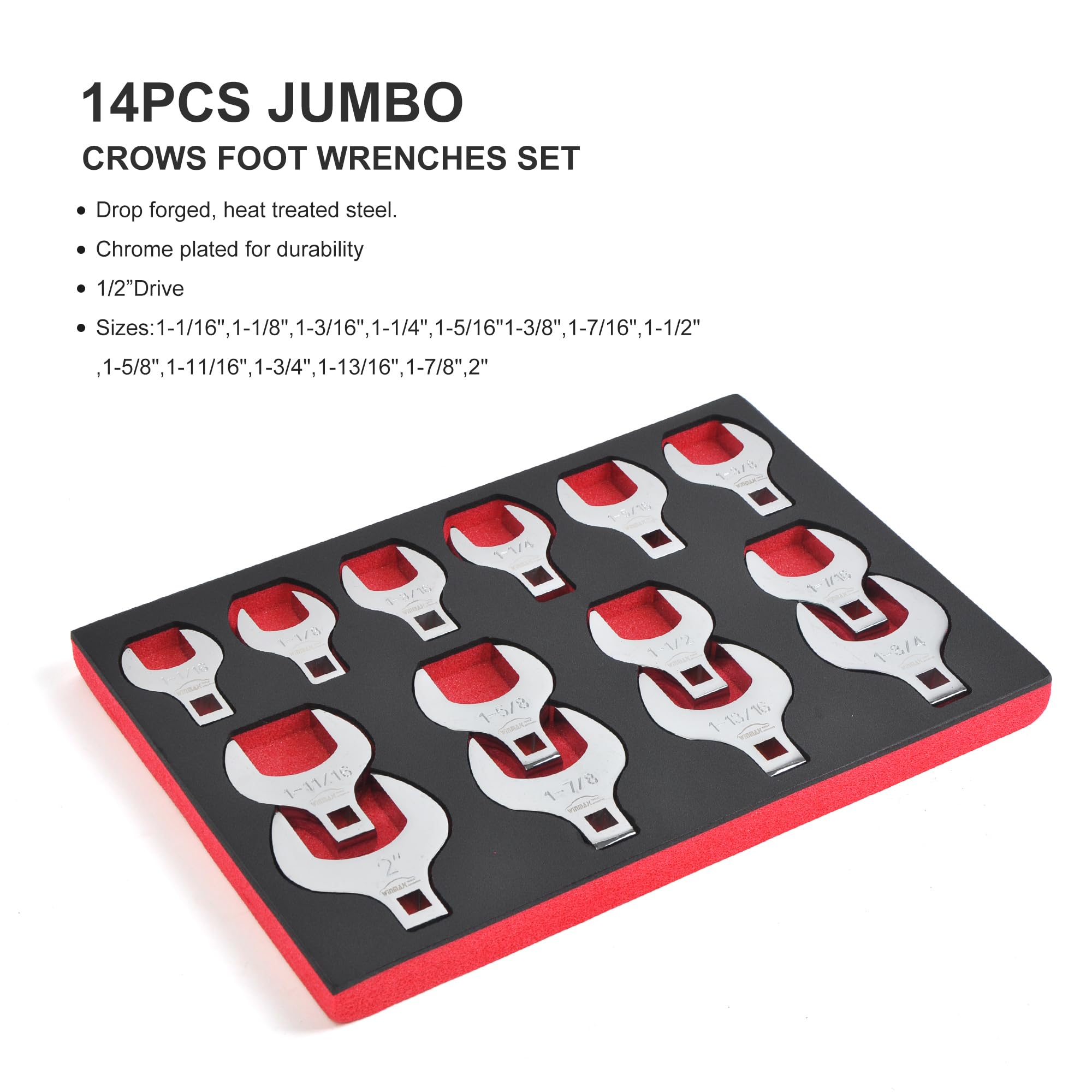 WINMAX TOOLS AUTOMOTIVE 14-Piece Premium 1/2