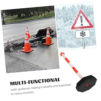Pu Rubber Reflective Road Isolation Road Anti-collision Warning Column - Buy Traffic Safety
