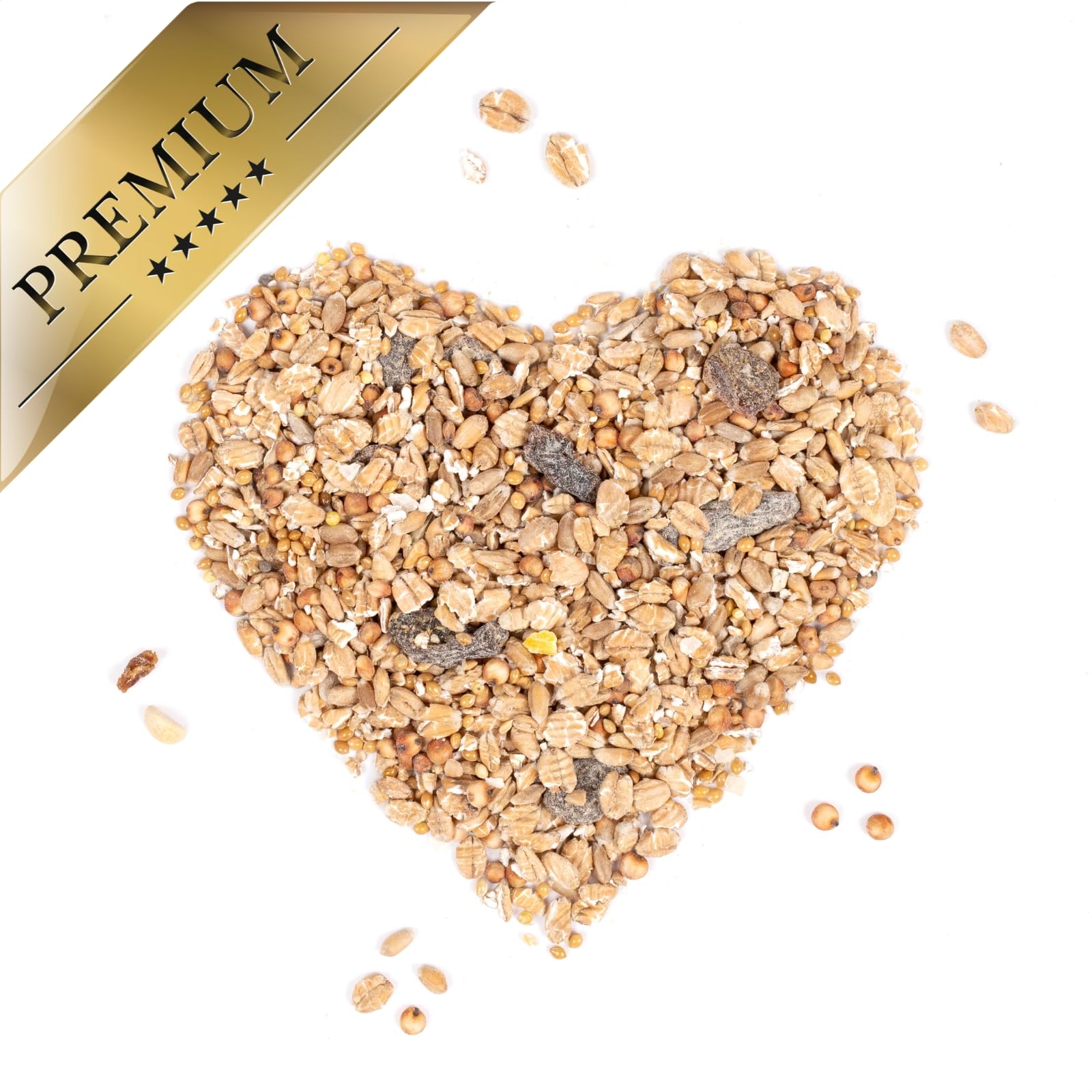 Lyra Pet® 25 kg Fettfutter für Wildvögel Streufutter Vogelfutter Energie | Ganzjahres Wildvogelfutter - Kalorienreich - Ideal für Weichfresser im Sommer & Winter - Geeignet für Balkon & Terrasse