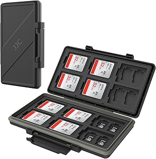 36 Slots Memory Card Case Holder Water-Resistant Keeper Wallet for 12 SD SDHC SDXC + 24 TF MSD MicroSD MicroSDHC MicroSDXC Memory Cards Storage Organizer