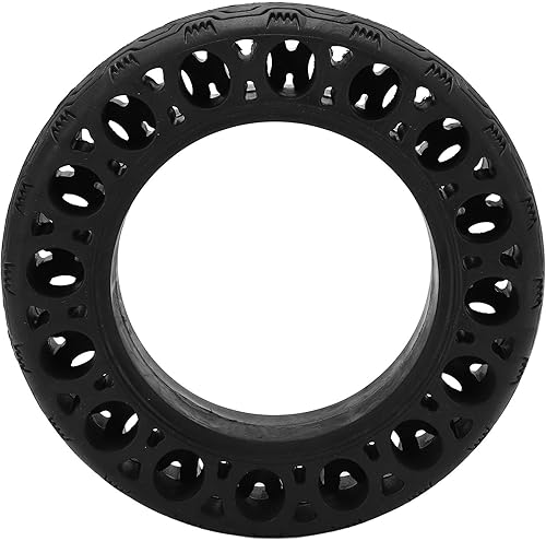 Yosoo Health Gear Neumáticos eléctricos de scooter de neumáticos sólidos, 6.5 pulgadas de diámetro interior de goma gruesa, neumático de panal a