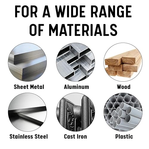 Miniatura 7 de drill america Dastco Series máquina de tornillo de cobalto brocas de Stub (2660piezas, 116"12", # 160, A-Z), 135grados Split Point, acabado de óxido