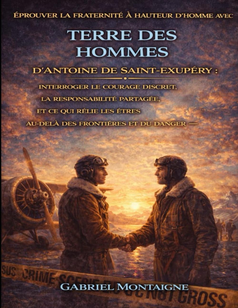 Éprouver la fraternité à hauteur d’homme avec Terre des hommes d’Antoine de Saint-Exupéry: Interroger le courage discret, la responsabilité partagée ... les êtres au-delà des frontières et du danger