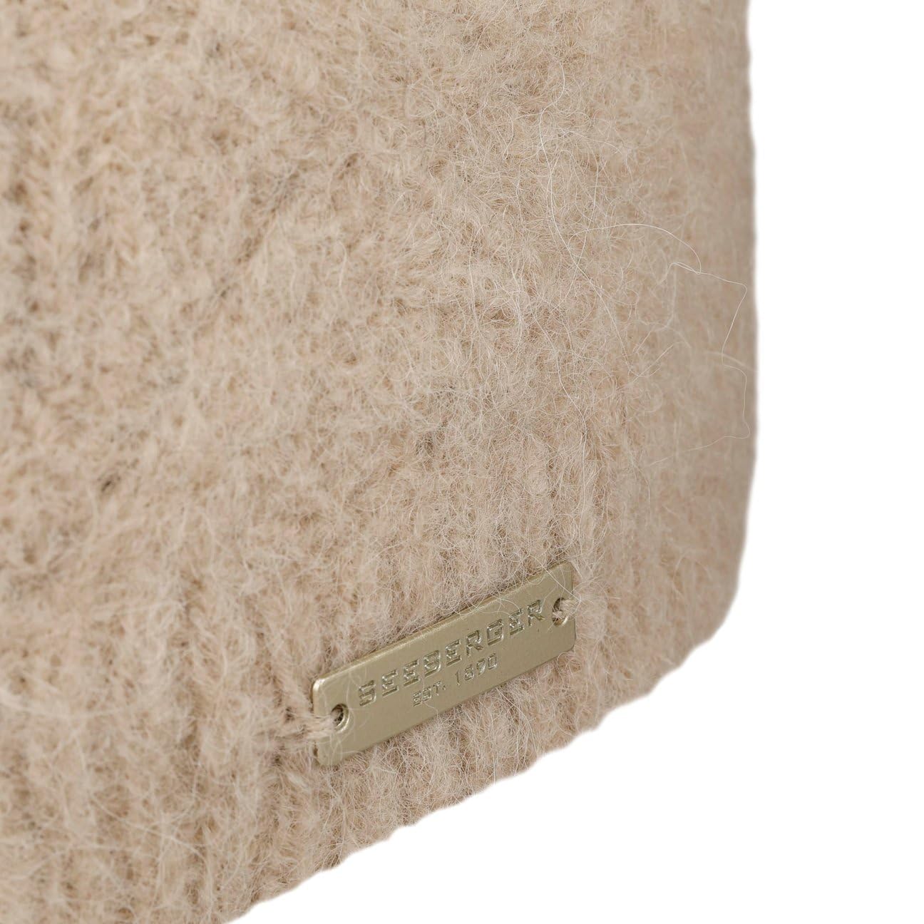 Seeberger Czapka Ricalea Alpaka HeadsockKobiety - damska wełniana Z podszewką, Oversize jesień-zima Zima