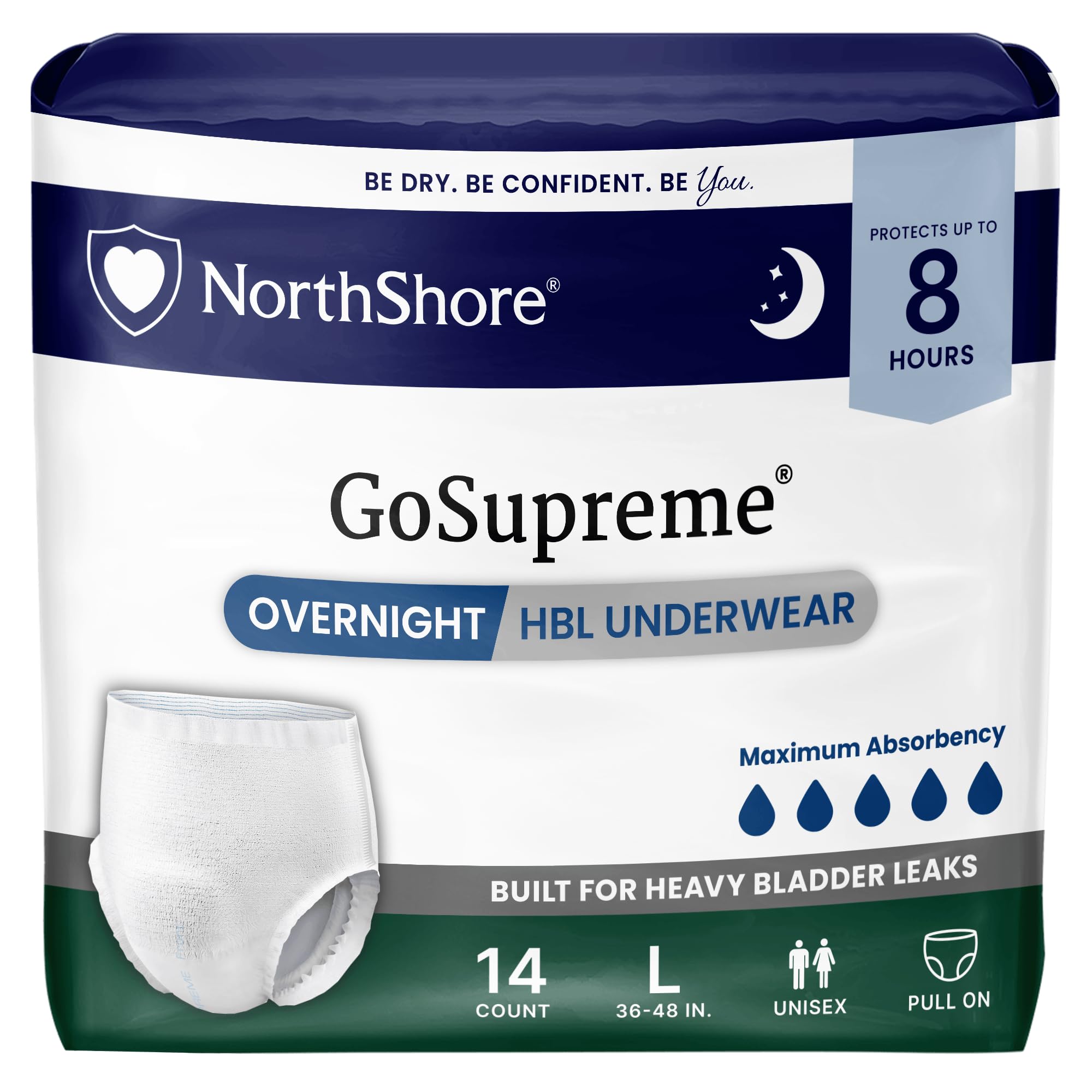 NorthShore GoSupreme Overnight Underwear