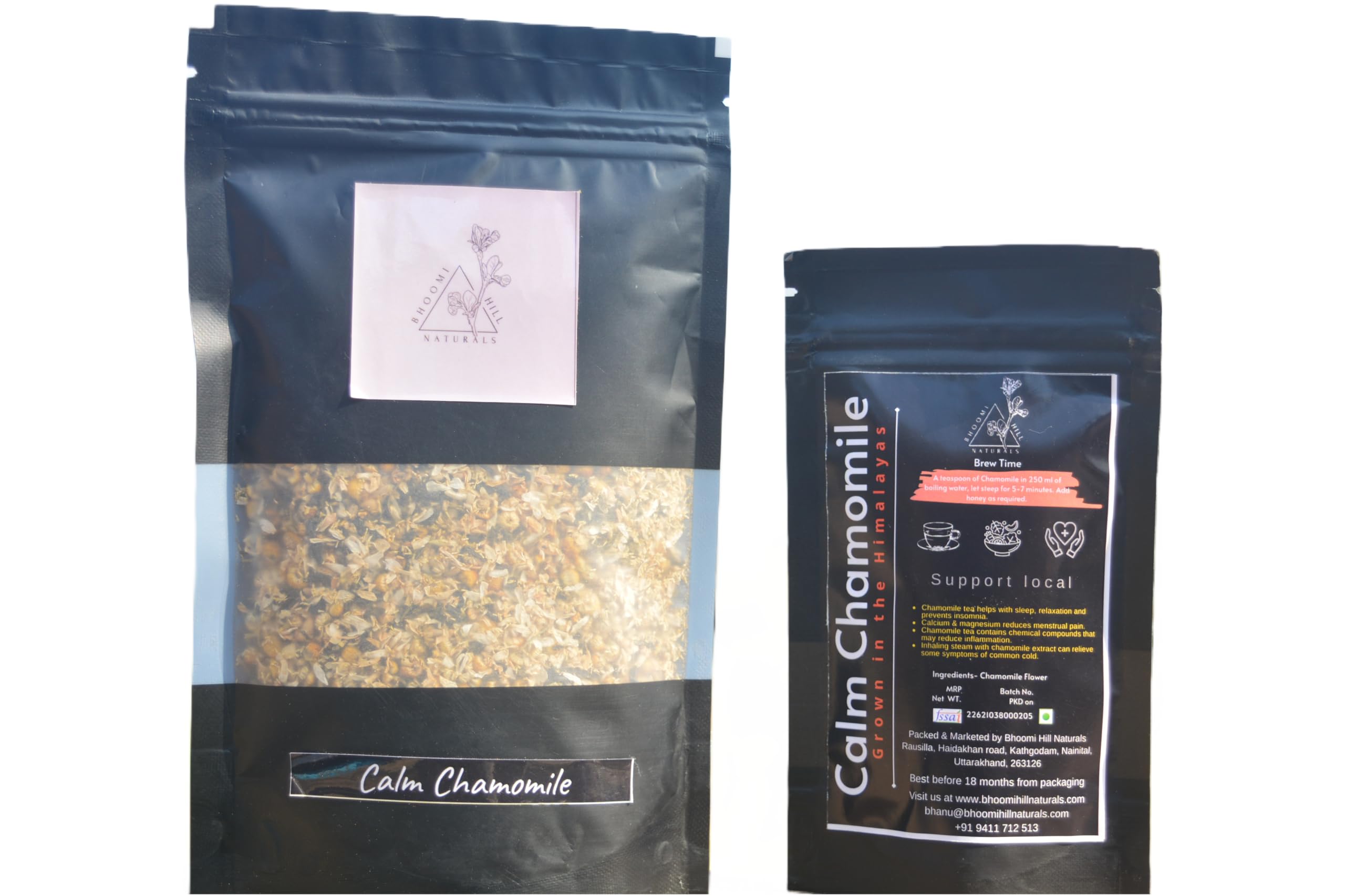 Bhoomi Hill Naturals Chamomile Herbal Tea (Chamomile, 50 gm)