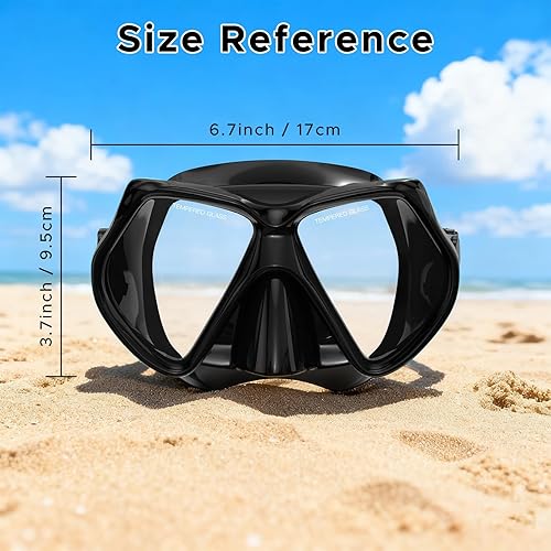 Miniatura 2 de Máscara de buceo Anti-niebla Natación Snorkel máscara para adultos Buceo Natación Snorkel Gafas