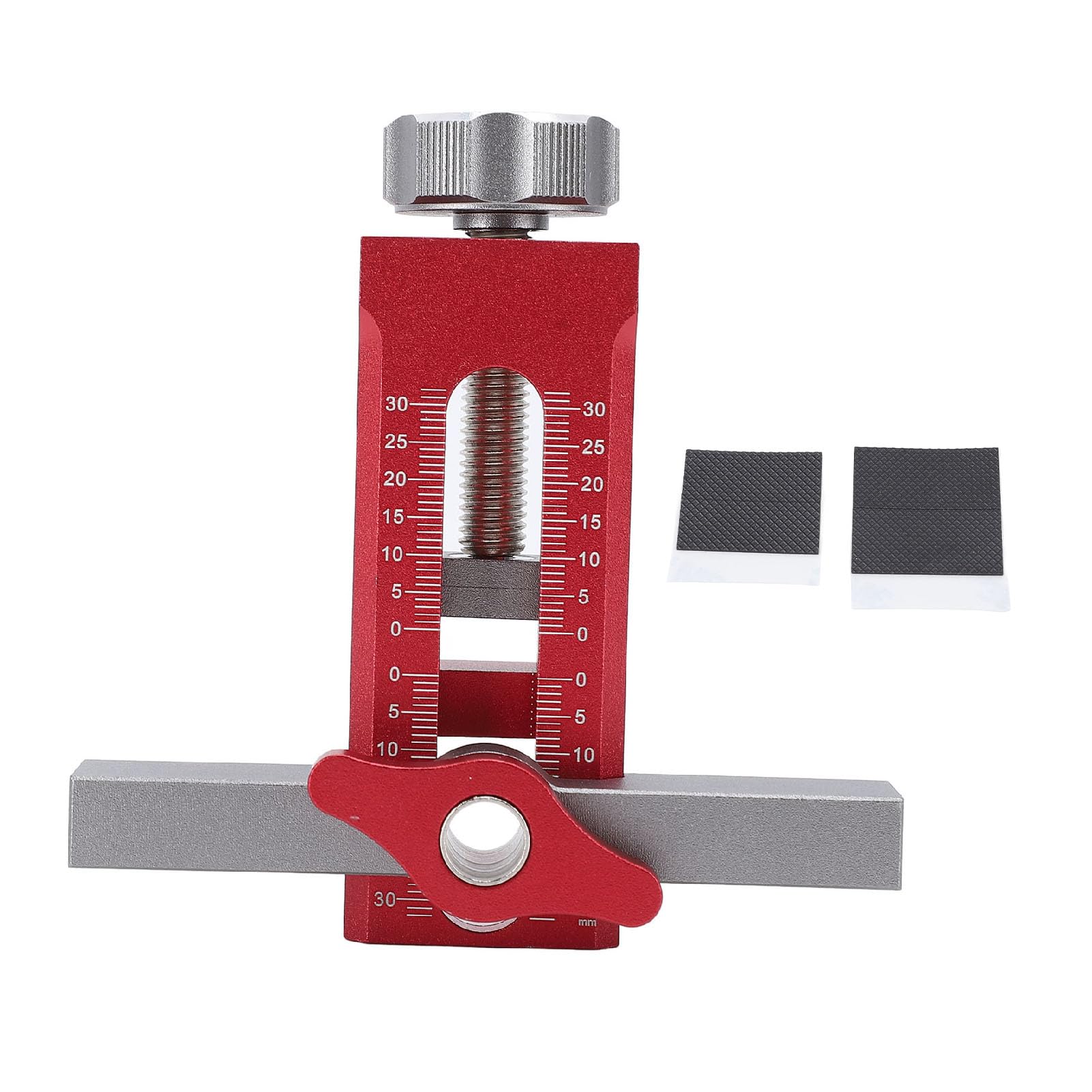 Cabinet Door Installation Positioner, Aluminum Alloy Installation Position Tools Adjustable Length Mounting Jig for Installing Cabinet Doors
