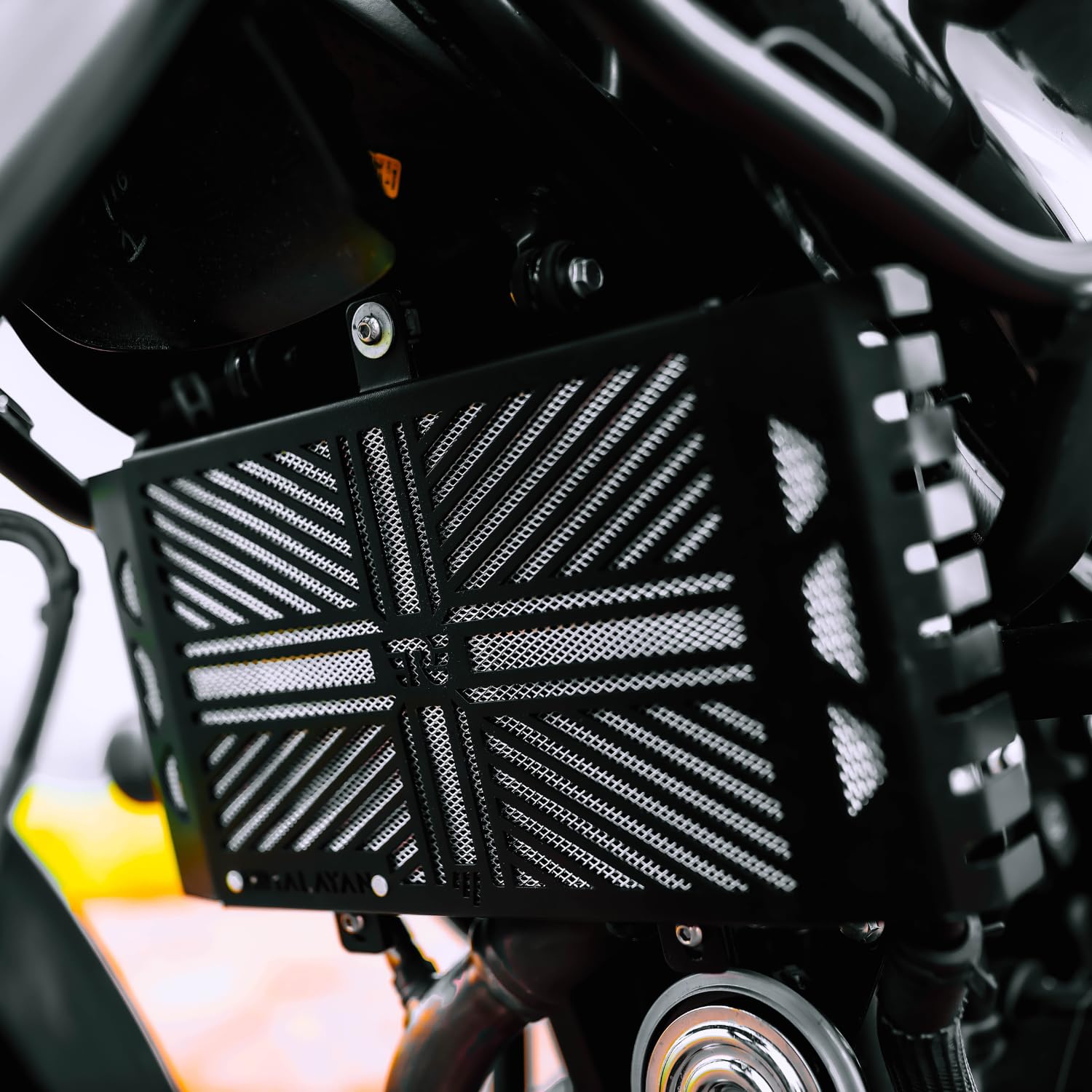 M TECHNICS Himalayan 450 Radiator Guard | Radiator Guard for Himalayan 450 (Silver)