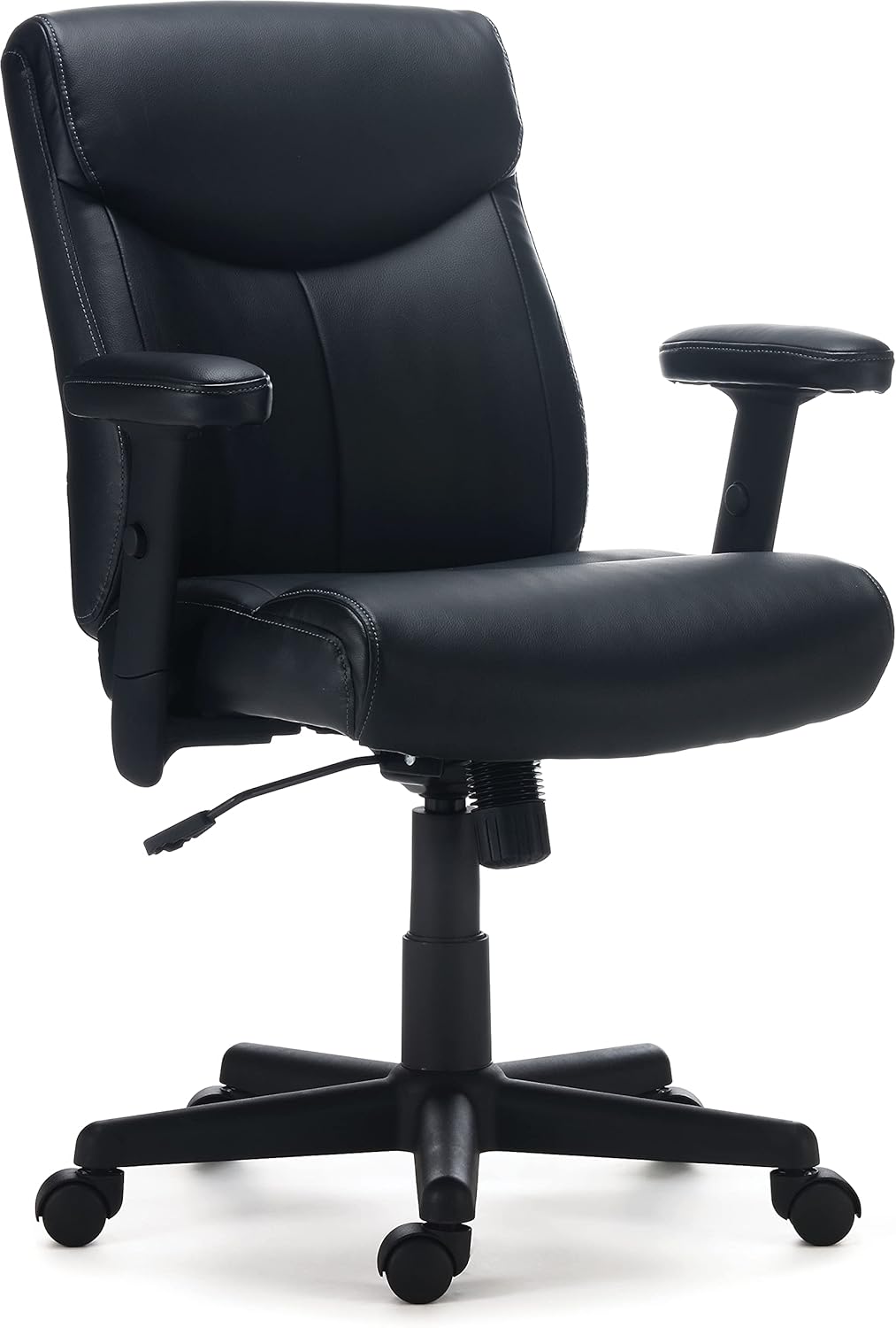 STAPLES Traymore Luxura Managers Chair, Black, 2/Pack