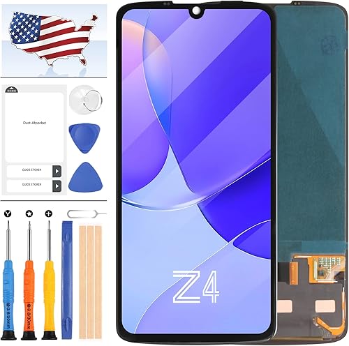 Reemplazo de pantalla LCD XT1980-4 para Motorola Moto Z4 XT1980 XT1980-3 pantalla LCD táctil kit de piezas de reparación de montaje digitalizador