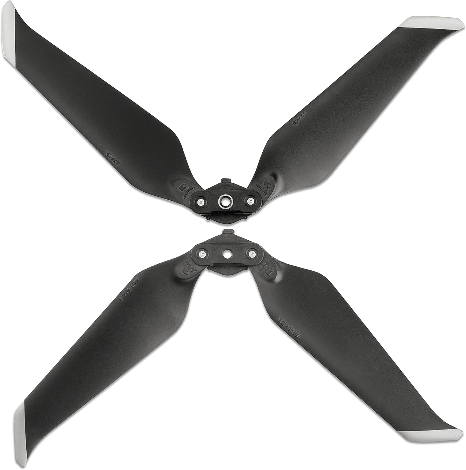 Hélices 5 Pales Pour DJI Neo – 2 Paires Silencieuses Et Sûres, Grises, Avec Tournevis Inclus