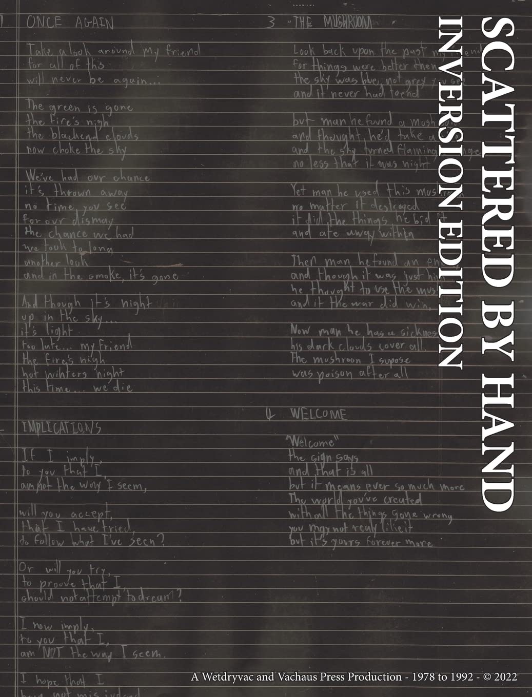 Scattered By Hand: Inversion Edition