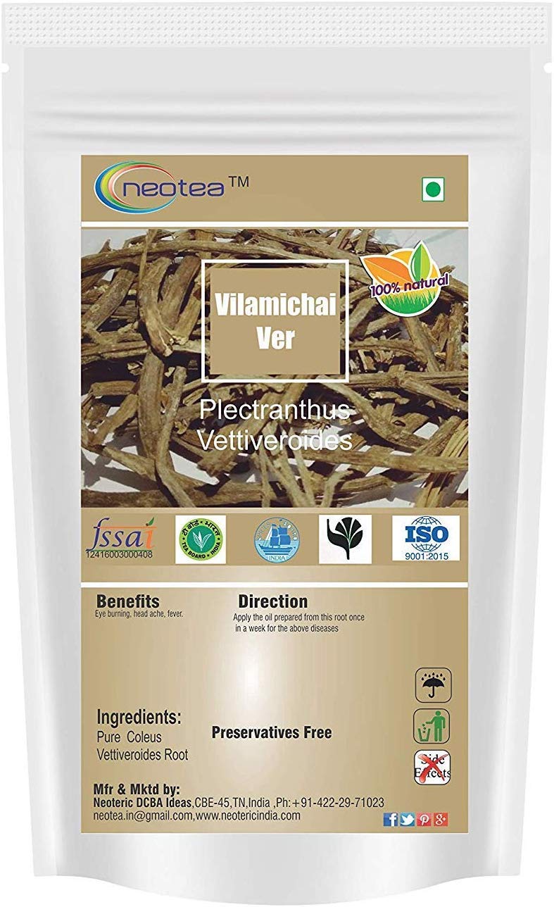 Neotea Vilamichai Ver, Coleus Vettiveroides Root, Valak Ke Jara, Plectranthus Vettiveroides 500G