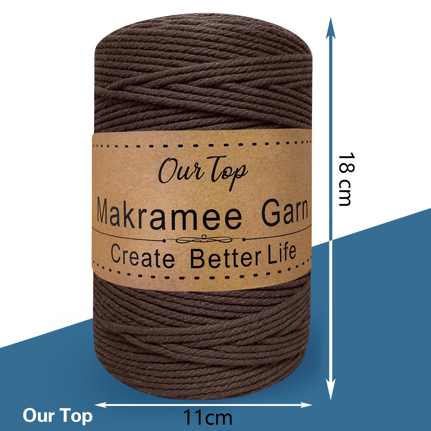 OurTop Premium Macrame Cord - Image 2