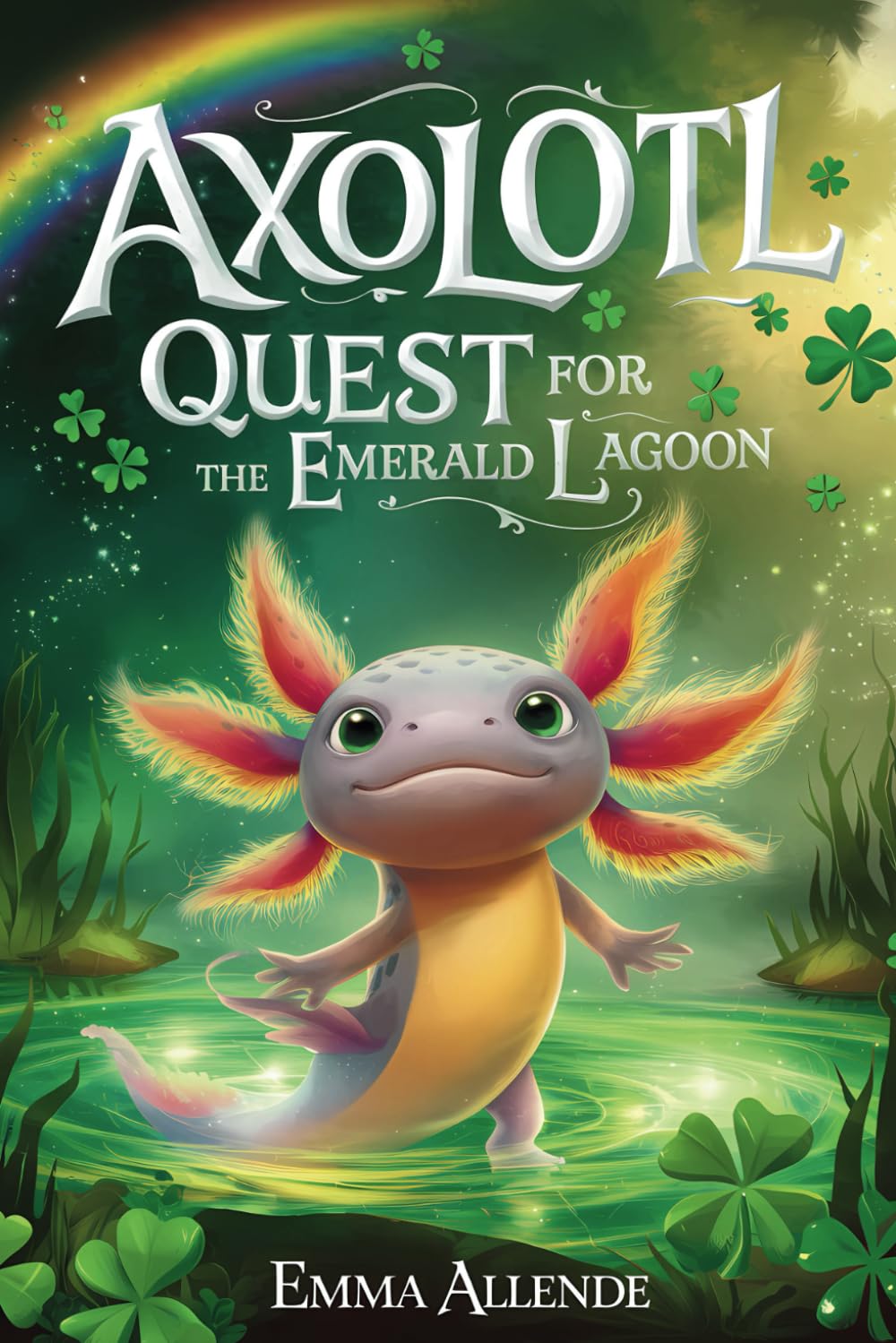 Axolotl Quest for the Emerald Lagoon: A Magical Adventure for Young Readers (Axel the Axolotl's Festive Adventure)