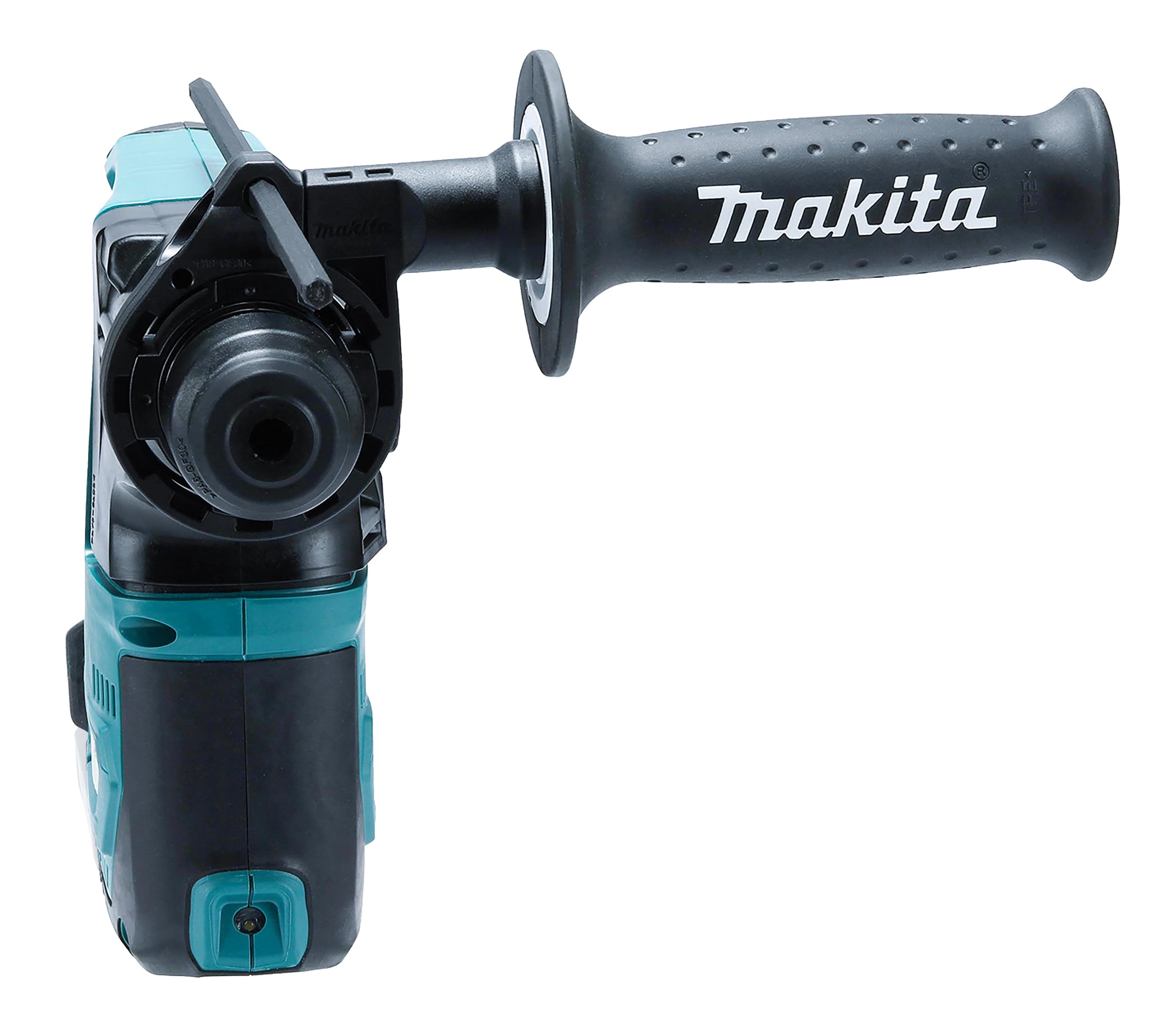 Makita Trapano a percussione a batteria per SDS-Plus 12 V max. (senza caricabatterie), blu, nero, senza batteria