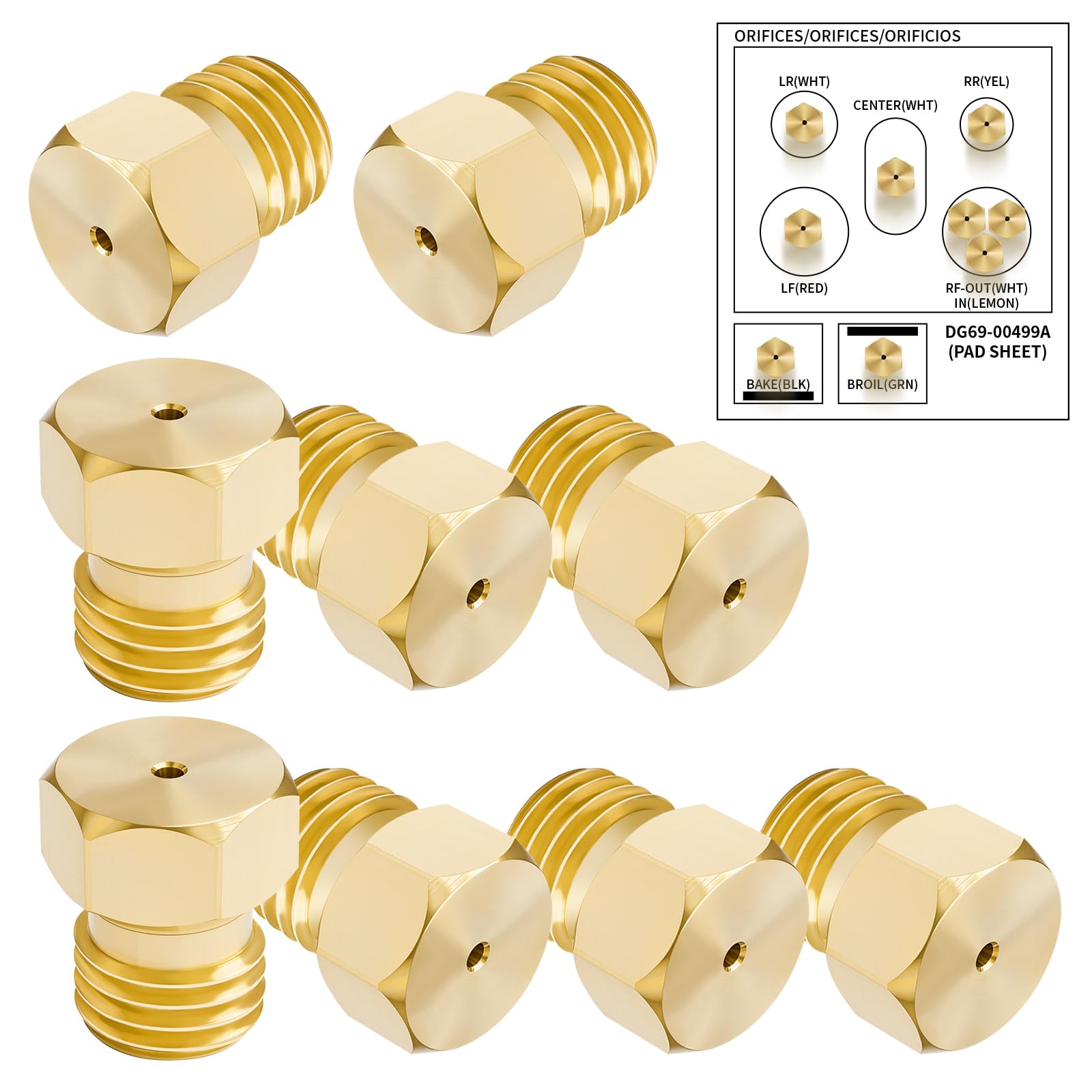 Amazon.com: 9PCS DG96-00823A LP Conversion Kit Compatible with