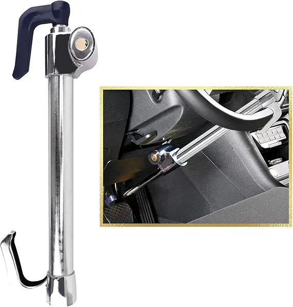 Tevlaphee Steering Wheel Combination Lock and Tevlaphee Steering Wheel Lock Brake Lock