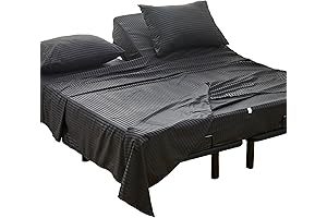 Kingnex 32-34 Split Top King Sheets Set: Indulge in the Perfect Fit...