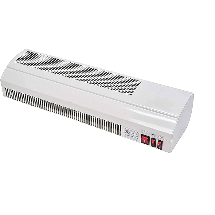 Buy Devola 3kW Electric Air Curtain Heater, Over Door Mounted, 2 Power