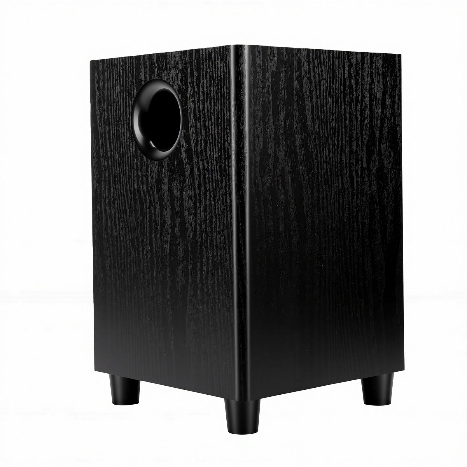 Asixxsix Subwoofer Passivo da 6,5 ​​pollici, Suono Potente, Bassi Pesanti, Potenza 100 W, Cabinet in MDF, Base Rialzata, Altoparlante Passivo per Audio da Studio Home Theater, Feste