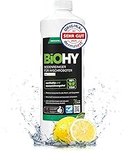 BiOHY Bodenreiniger für Wischroboter (1l Flasche) | Reinigungsmittel Konzentrat für alle Wisch & Saugroboter mit Nass-Funktion | Schaumarm & Streifenfrei | Für alle Böden