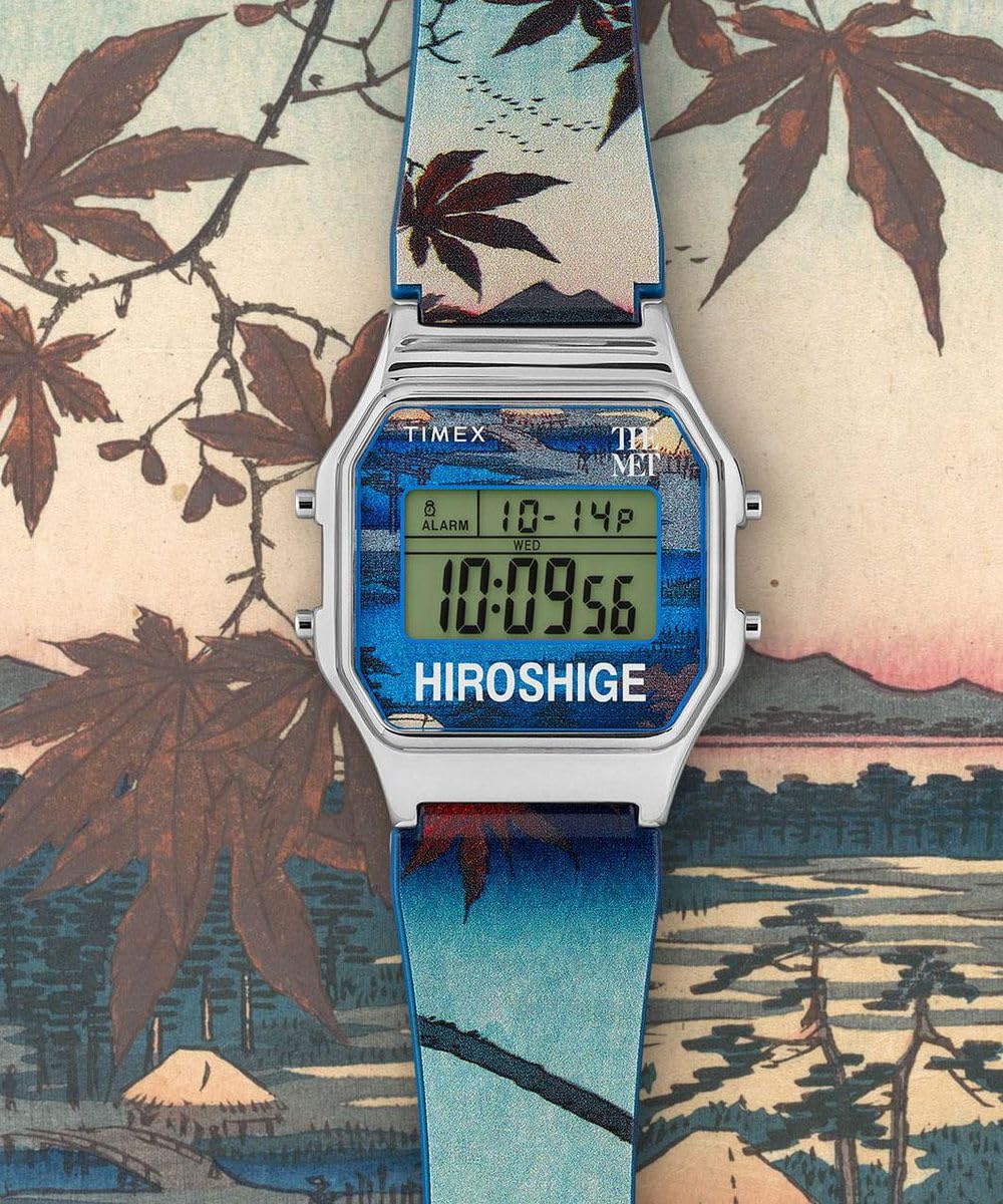 Timex Unisex Digital Quartz Watch with a Plastic Strap