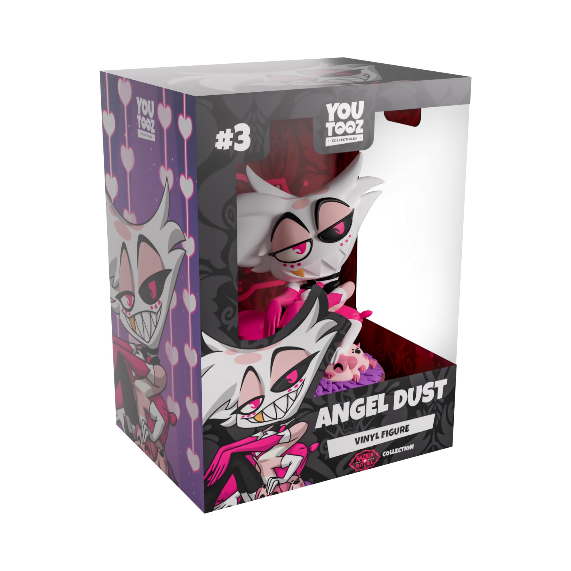 Youtooz Vinyl Angel Dust Figurine 3.8 inches – Hazbin Hotel