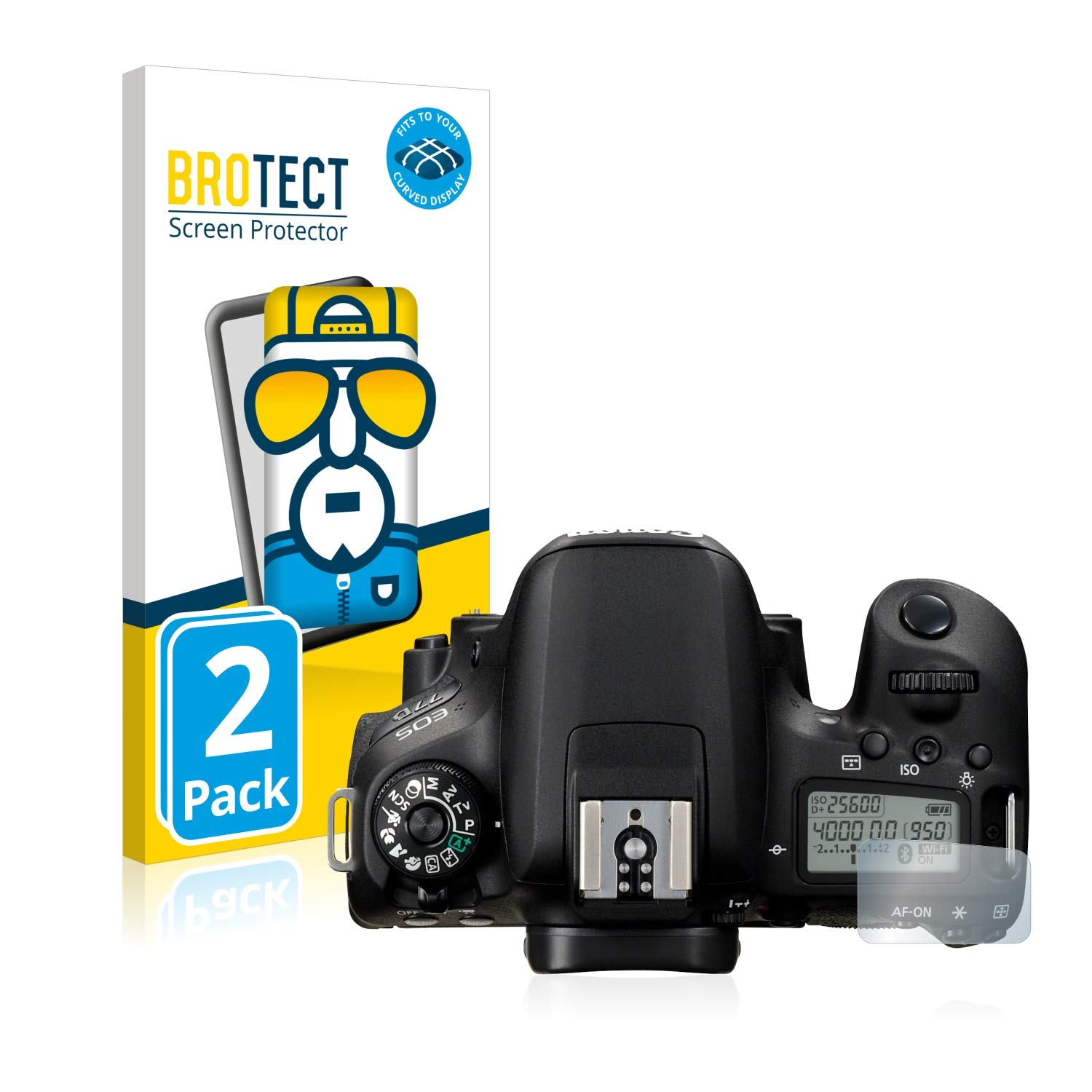 Lot De 3 Films Protecteurs Écran Canon EOS 1DX Mark II - Verre Trempé Anti-Rayures Rieibi