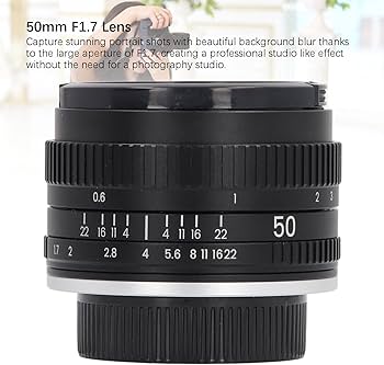 Amazon | 50mm F1.7 フルフレーム大口径マニュアルフォーカスレンズ