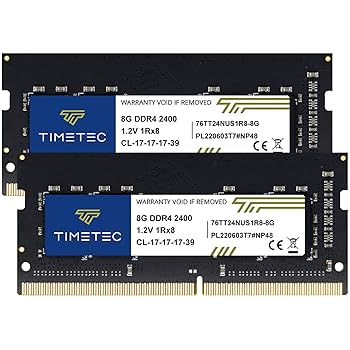 ★開封済み未使用 Timetecメモリ16GB x 2 Timetec 16GB DDR4 3200MHz (or 2933MHz or 2666MHz) PC4-25600