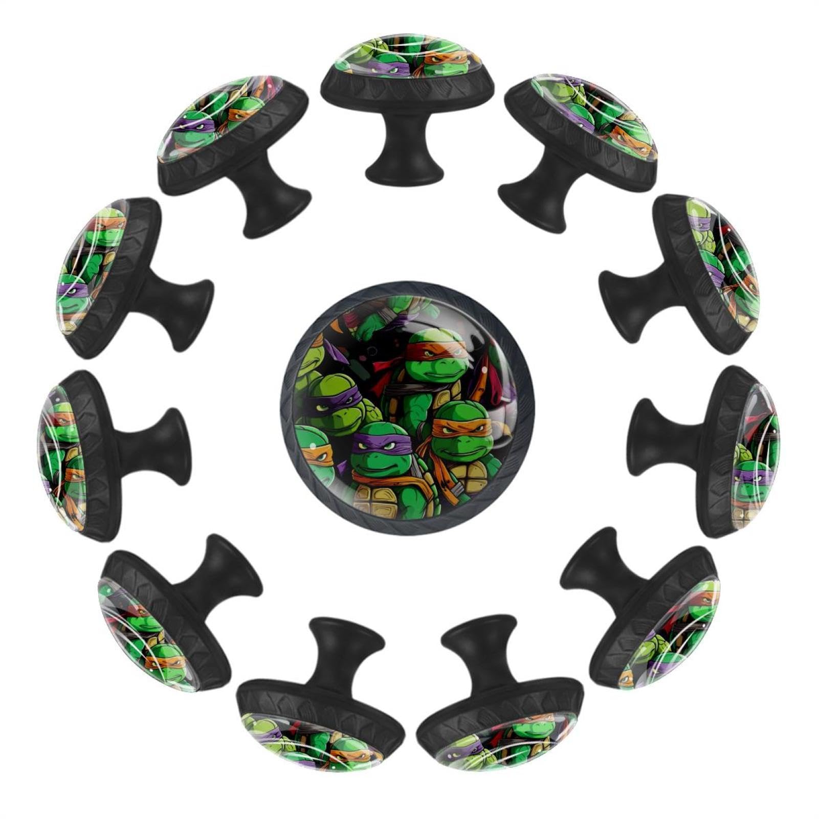 Boutons de meuble tortue lot de 12 pour rénover facilement vos placards