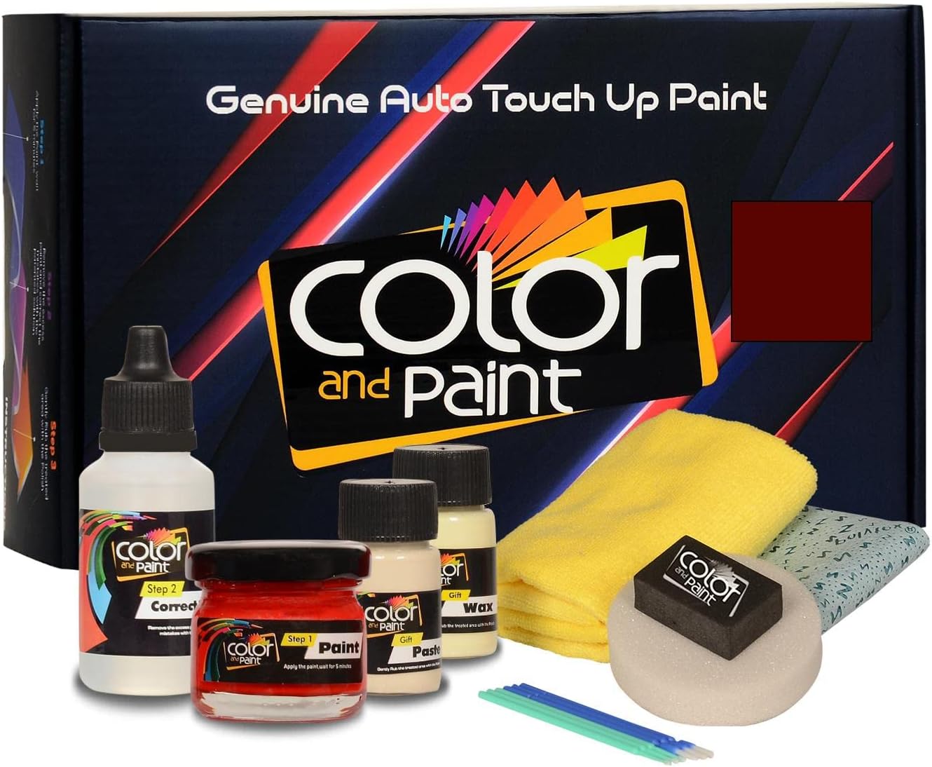 ColorandPaint for Nissan Rojo Miele Nnr NNR Touch Up Paint Exact